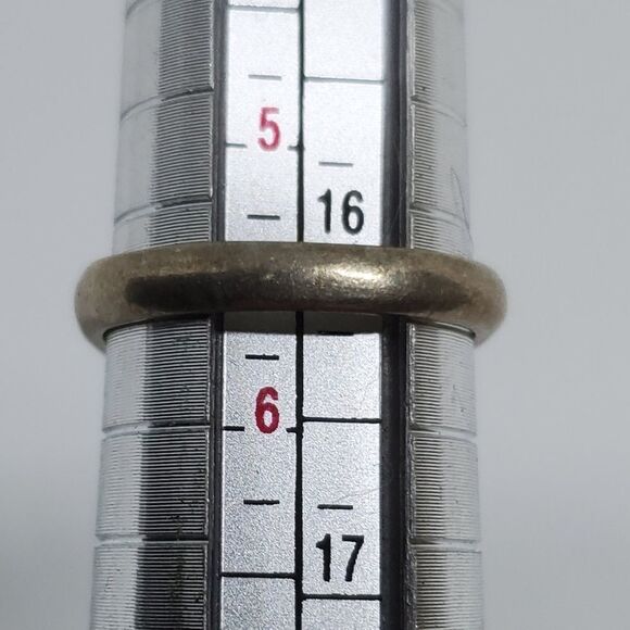 Vintage Sterling Silver Spinning Cross Ring (5.5) - Picture 6 of 6